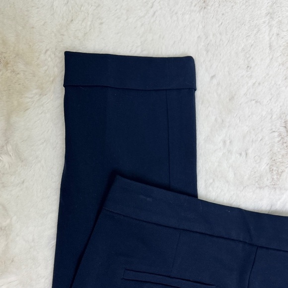 NWOT LOFT Navy Blue Cropped Pants 4P - Picture 10 of 11